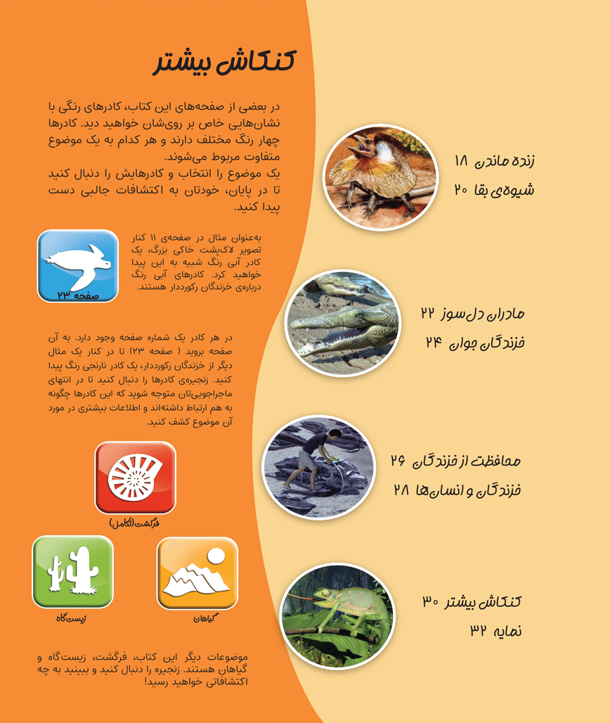 کاوشگران جوان- خزندگان